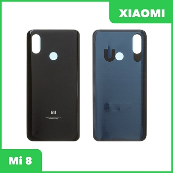 Задняя крышка корпуса для Xiaomi Mi 8, черная