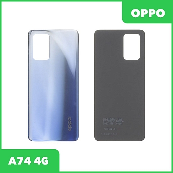 Задняя крышка корпуса для Oppo A74, синяя