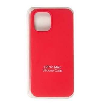 Чехол Soft Touch для Apple iPhone 12 Pro Max, красный